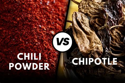 chili powder vs chipotle powder